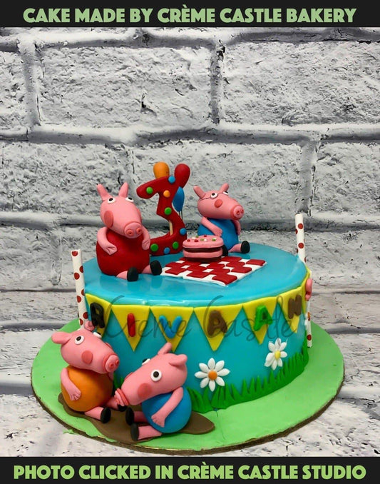 Peppa Pig Chill Cake. Noida & Gurgaon