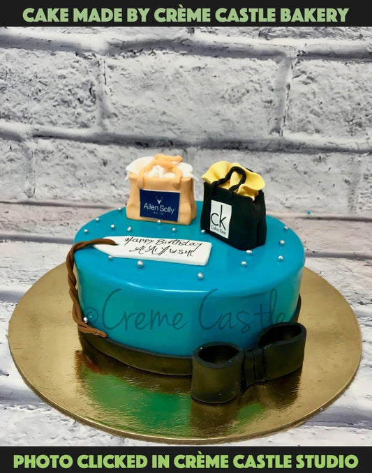 Shopping Bags Cake. Cake Designs for Girlfriend. Noida & Gurgaon