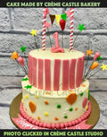 White Carnival Cake