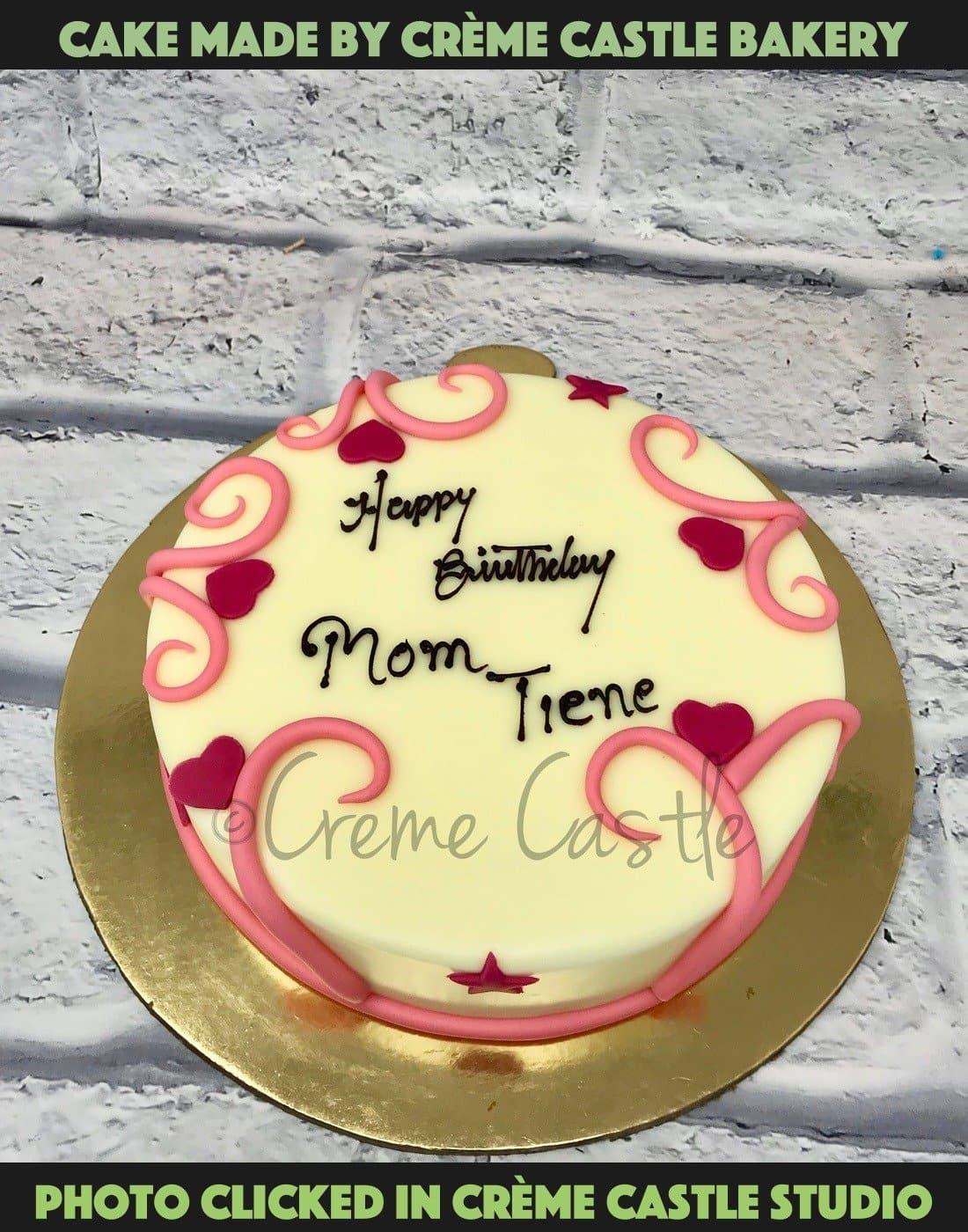 Artist Cake - Creme Castle