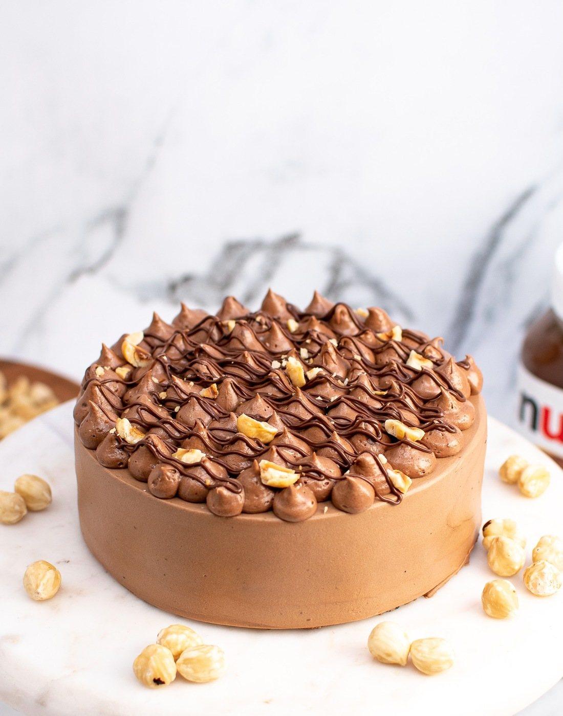 Chocolate Hazelnut Crunch Cake | Buy Online | Free Delivery