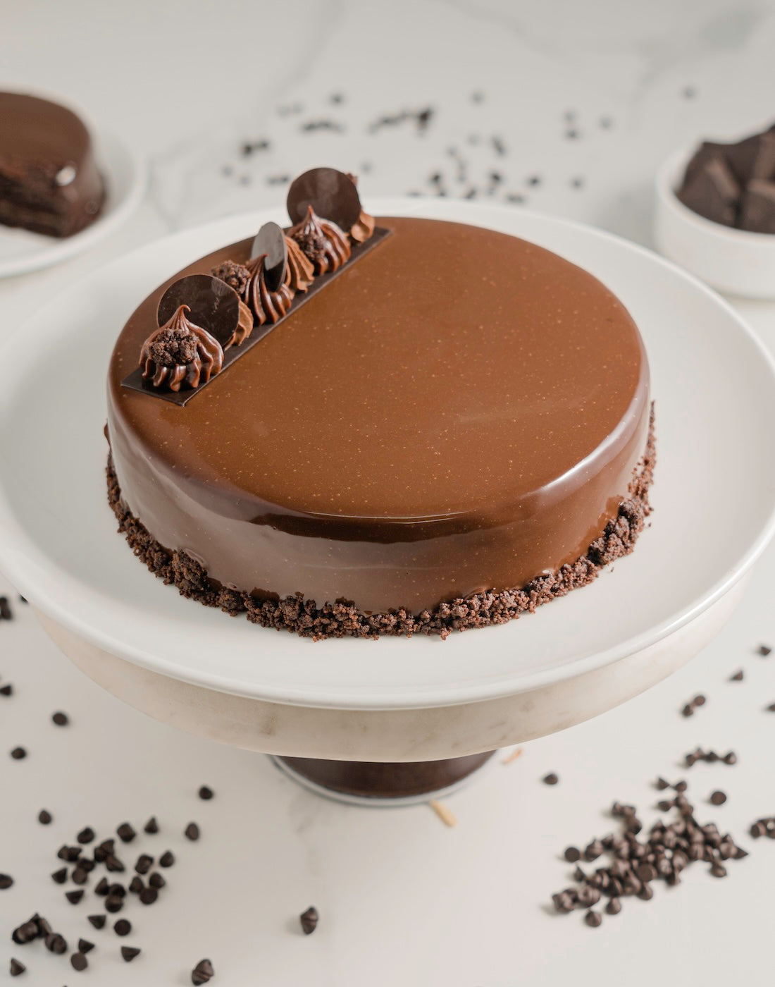 Cake Home Delivery, 3 Hour Delivery Noida, Chocolate Truffle Eggless