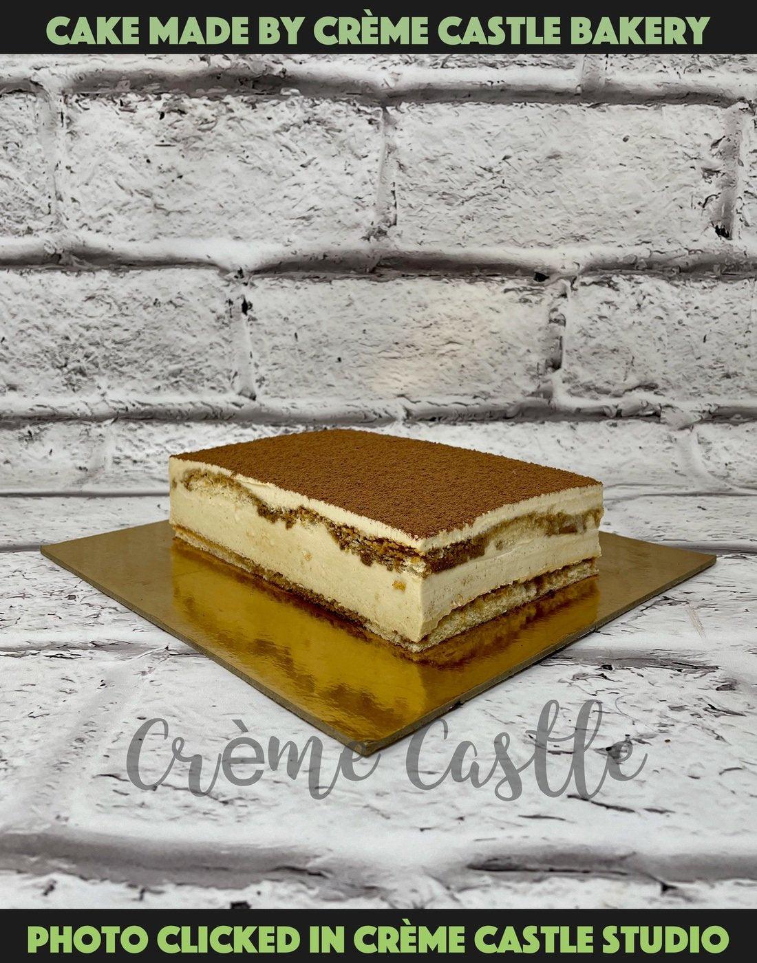 Italian Tiramisu Cake - Creme Castle