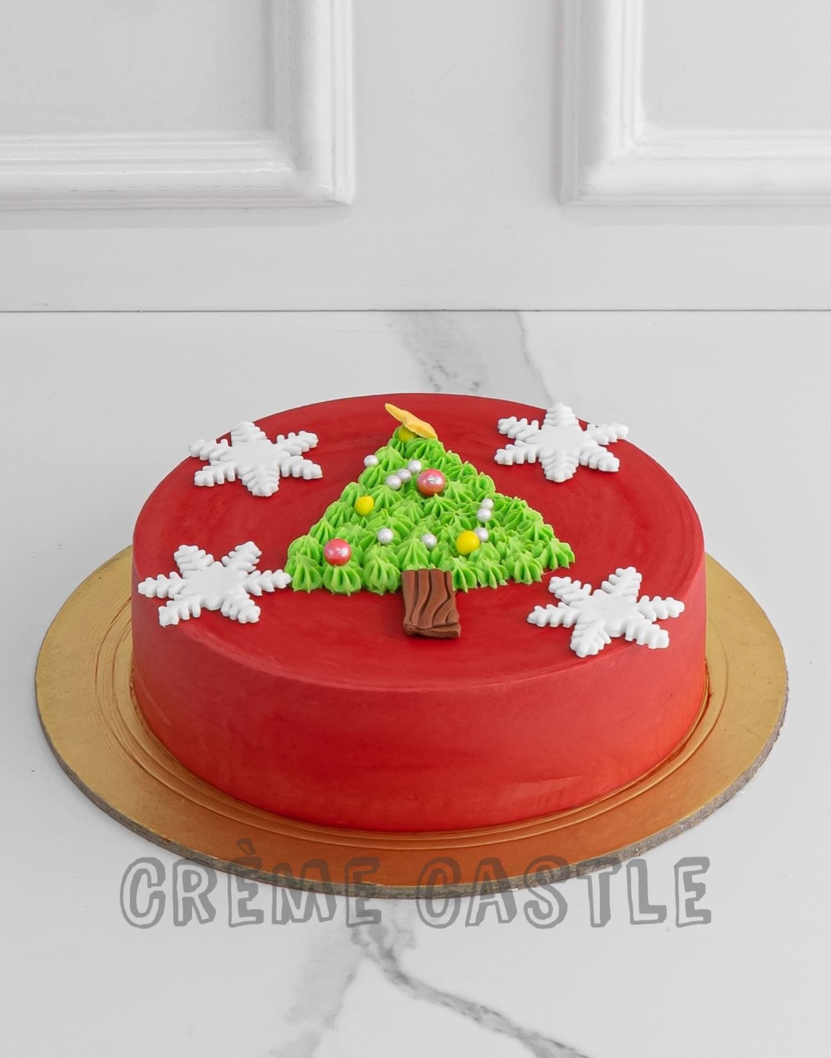 Chocolate Christmas cake - FunCakes