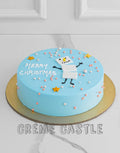 Snowy Christmas Cake