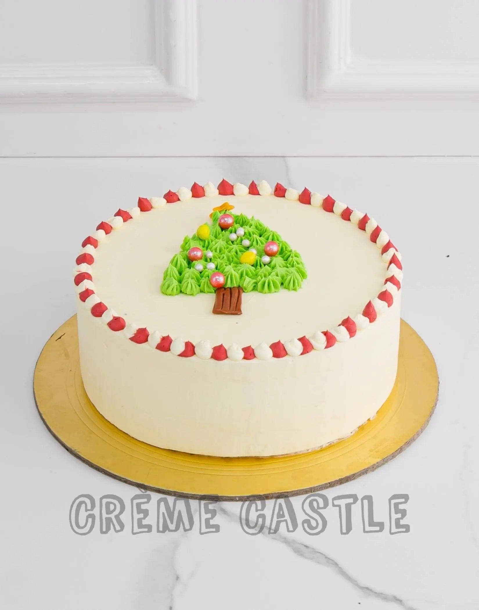 Christmas Tree Plum Cake | Christmas Cakes