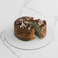 Marble Tea Cake with Chocolate Frosting