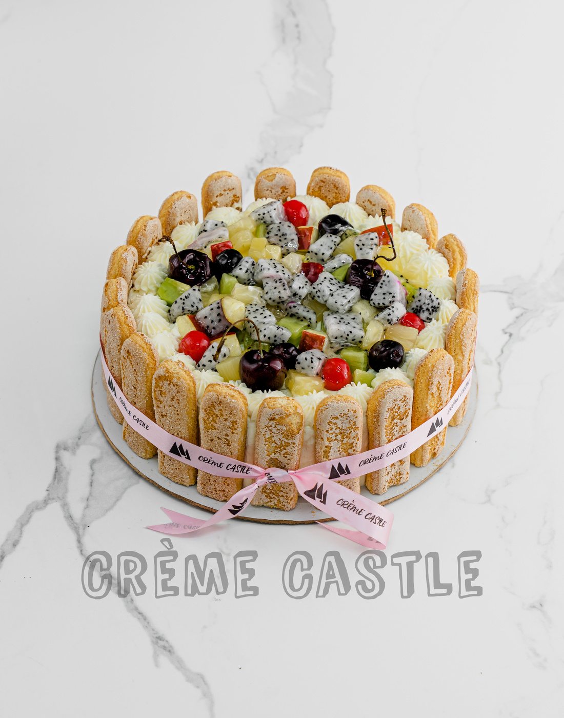 Fruit Charlotte Cake