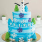 Frozen theme Cake by Creme Castle