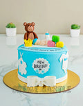 Crown and Bow Cake